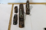 Four Stanley Planes, some rust but should clean up.