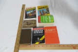 Seven Little Books, German - English dictionary, Japanese Word Book, Bertliz Travel Guides, Italian