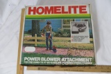 Homelite Power Blower Attachment