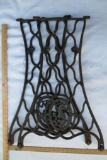 Pair of Iron legs from a Singer sewing machine table