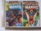 Two Captain Marvel Comic Books: No. 29 November 1973 and No. 59 November 1978, see pictures for