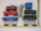 Vintage Lionel O Scale Train Set: Locomotive 8308, Jersey Central Lines Tender, 2 Erie Lackawanna EL