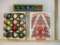 Lot of Vintage Glass Christmas Ornaments from Shiny Brite and more, 1 lb 6 oz