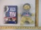 Two NY Giants Super Bowl XLII Champions Items: Plush Bear and DVD, 7 oz