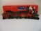Wood Train Center Piece with Hand Crafted Santa, in original box, Holiday Trim, 3 lbs 6 oz