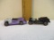 Two Hot Wheels Redline Cars: Paddy Wagon (1969 Mattel Inc) and McLaren M6A (1968 Mattel Inc), see
