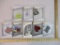 Switchables Stained Glass Designs Rotating Nightlight Plug with 7 NIB Seasonal Nightlight Covers, 1