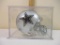 Riddell 3 5/8 Dallas Cowboys Helmet in Plastic Display Case, 0797, 1 lb 9 oz