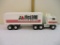 Vintage ERTL Pressed Steel McLane Truck and Trailer, hard plastic wheels, 5 lbs 4 oz