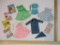 Assorted Vintage Doll Clothes including Barbie and Skipper Licensed Outfits and Catalogs, 4 oz