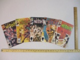 Five Sequential The New Mutants Comic Books: Nos. 26-30 April-August 1984, comics have minor wear