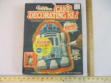 Wilton Cake Decorating Kit R2-D2 Shaped Cake Pan, in original box, 9 oz