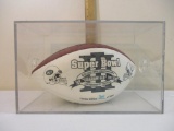 Super Bowl III (1969) Jets vs Colts Official 30th Anniversary Commemorative Football The