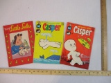 Three Vintage Comic Books: Harvey Comics The Friendly Ghost Casper Nos. 114 (Feb 1968) & 146