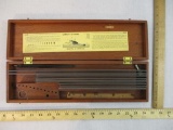 K&E Leroy Lettering Tools Set in Box, Keuffel & Esser Co, see pictures for included pieces, 2 lbs