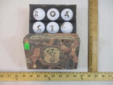 Disney's Century of Legends Six Character Golf Balls, sealed, 13 oz