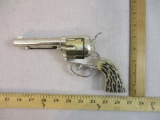 Shootin Shell Fanner Toy Cap Gun, Mattel Inc Toymakers, 11 oz