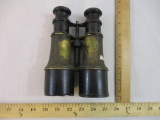 WWII Era Merchant Marine Paris Binoculars, see pictures for condition AS IS, 1 lb 2 oz