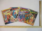 Four Vintage Superman Comic Books: Superman in 