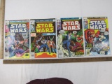 Four Star Wars Comic Books: Nos. 7 & 8 Jan & Feb 1978 and 10 & 11 April & May 1978, 7 oz