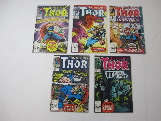 The Mighty Thor Marvel Comic Book #400-#404, 1989