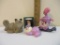 Alice in Wonderland Cheshire Cat Collectibles including Hallmark Keepsake Thimble, figures and more,