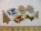 Seven Pins including Christmas and more, see pictures AS IS, 4 oz