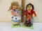 Two Alice in Wonderland Nutcrackers: Alice and the Queen of Hearts, 4 lbs