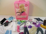 Barbie Fashion Wardrobe with Assorted Doll Clothing, 2 lbs 1 oz