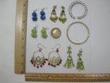 Five Pairs of Fashion Earrings and more, 4 oz