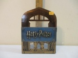 Harry Potter Locomotor Metal Bookends, Lootcrate, sealed, 14 oz