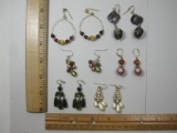 Beaded Earrings, Cut Gemstone Earrings and more, 2oz