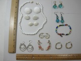Earrings and Assorted Jewelry, Enameled High Heel Earrings and more, 4oz