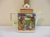 Sadler Classic Stories Alice in Wonderland Ceramic Teapot, 1 lb 9 oz