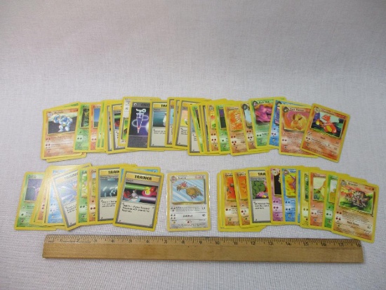 Lot of Assorted Pokemon Cards, 1999-2000 Wizards, Dark Flareon, Vileplume, Graveler, Grimer and