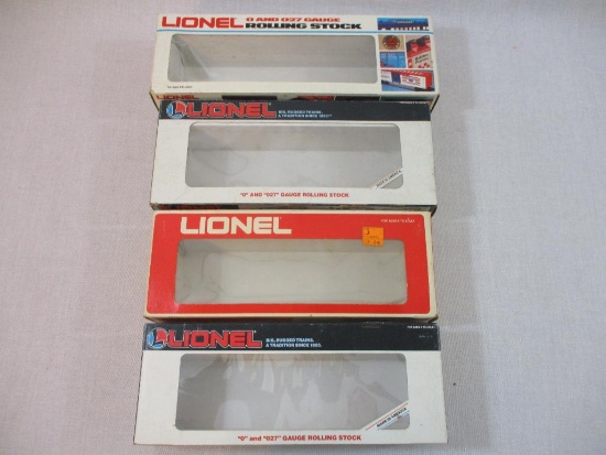 Four Empty Lionel Train Boxes, 13 oz