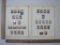Semi Postal Stamps from Finland, 1938 through 1943, some hinged, some mint in individual holders