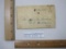 Stampless Cover Cabotville Ms - Brookfield Ms, March 27 1839, Red Rate 4/10 MS