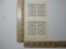 Uncut Sheet of two Brooklyn and Long Island Stamp Association 1935 Exhibit Poster Stamps, deep blue,