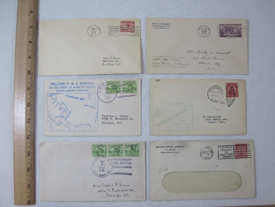 First Day Covers 1929-30's including 1929 Sullivan Expedition 2cent, 1933 Fort Dearborn 1c and more