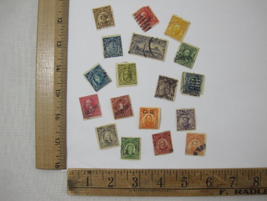 Philippines- US Admin Postage stamps, Assorted Values and Dates includes 20 centavos Special