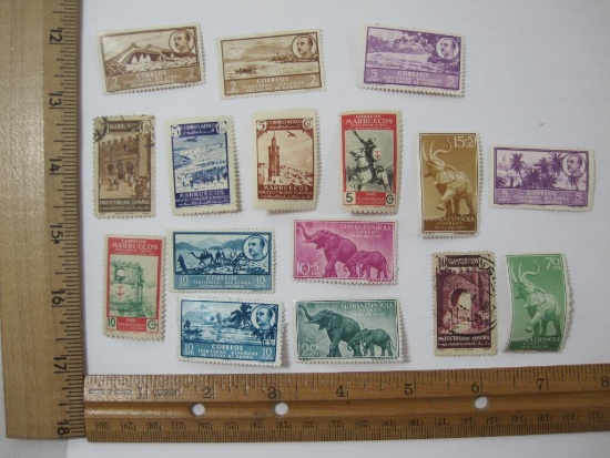 Spanish Guinea African Stamps, see photos for details