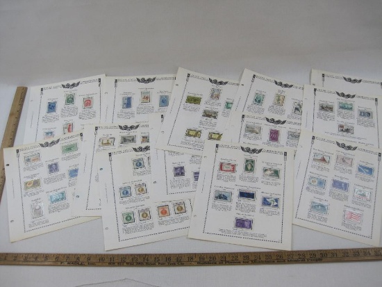 US Postage Stamps includes Boy Scouts #1145, Mahatma Gandhi #1174-1175, Project Mercury #1193, Civil