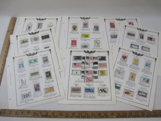 Postage Stamps including Civil War Centennial #1182, Sipex Souvenir Sheet #1311, Achievements in