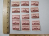 Lot of Fifteen US Postage Stamps,1846- 1946 Smithsonian Institution 3cent, #943, mint