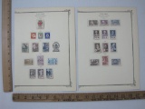 Semi Postal Stamps from Finland, 1922 through 1937, hinged