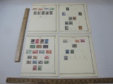 Iceland Semi Postal 1933 Set of 4 Stamps plus 1943 through 1950's Postage Stamps