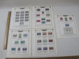 US Postage Stamps Including 1943-44 Overrun Countries #909-921, 1945-46 Franklin D Roosevelt #930,