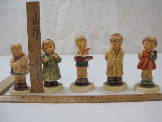 Five Hummel Club Small Figurines