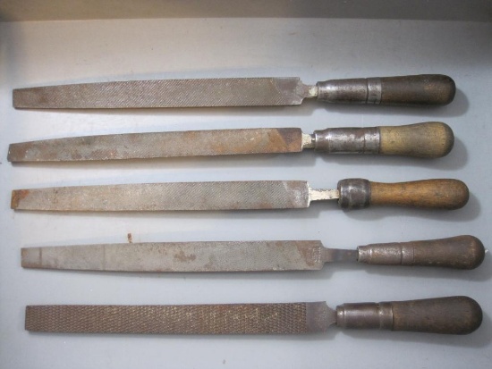 Vintage Metal Files, great for blacksmithing